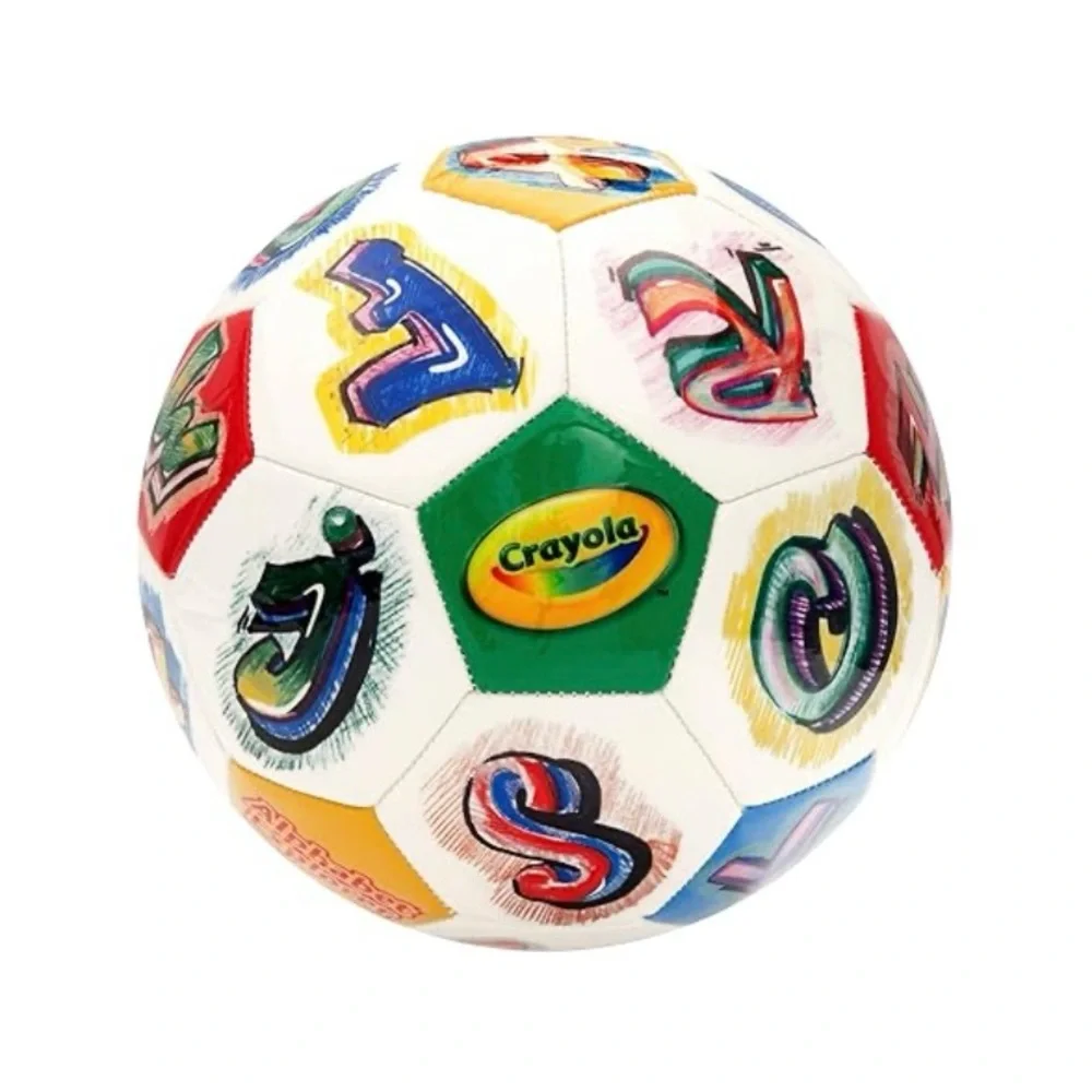 New! Crayola official soccer ball size 5 with hand air pump included - Picture 2 of 9